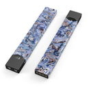 Abstract Wet Paint Blues - Premium Decal Protective Skin-Wrap Sticker compatible with the Juul Labs vaping device
