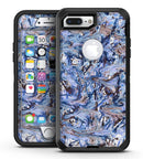 Abstract Wet Paint Blues - iPhone 7 Plus/8 Plus OtterBox Case & Skin Kits
