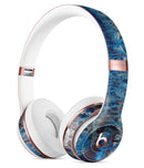 Abstract Wet Paint Blues v8 Full-Body Skin Kit for the Beats by Dre Solo 3 Wireless Headphones