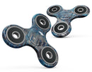 Abstract Wet Paint Blues v8 Full-Body Fidget Spinner Skin-Kit
