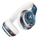 Abstract Wet Paint Blues v972 Full-Body Skin Kit for the Beats by Dre Solo 3 Wireless Headphones