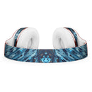 Abstract Wet Paint Blues v972 Full-Body Skin Kit for the Beats by Dre Solo 3 Wireless Headphones