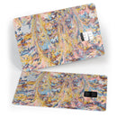 Abstract Wet Paint Color Paradise - Premium Protective Decal Skin-Kit for the Apple Credit Card