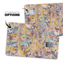 Abstract Wet Paint Color Paradise - Premium Protective Decal Skin-Kit for the Apple Credit Card