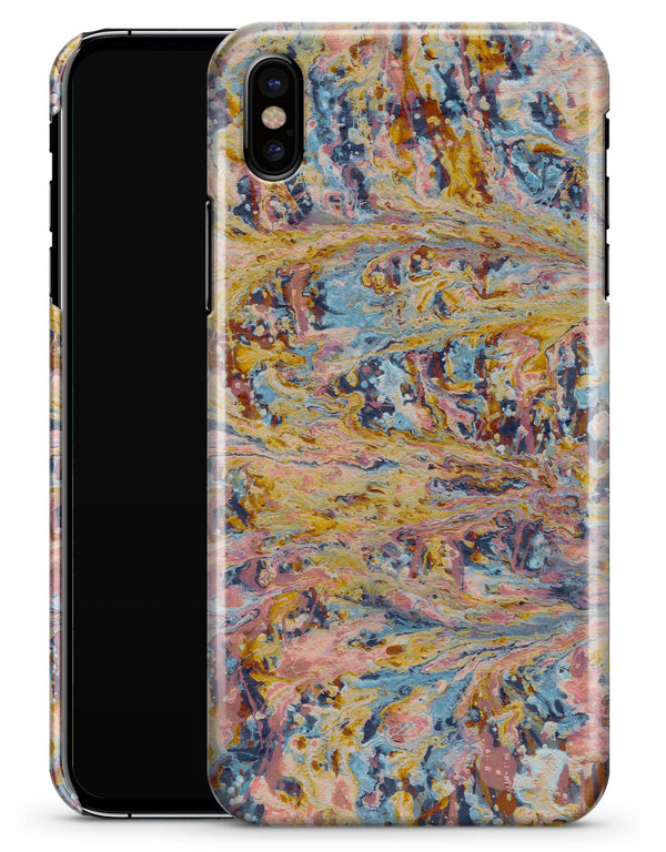 Abstract Wet Paint Color Paradise - iPhone X Clipit Case