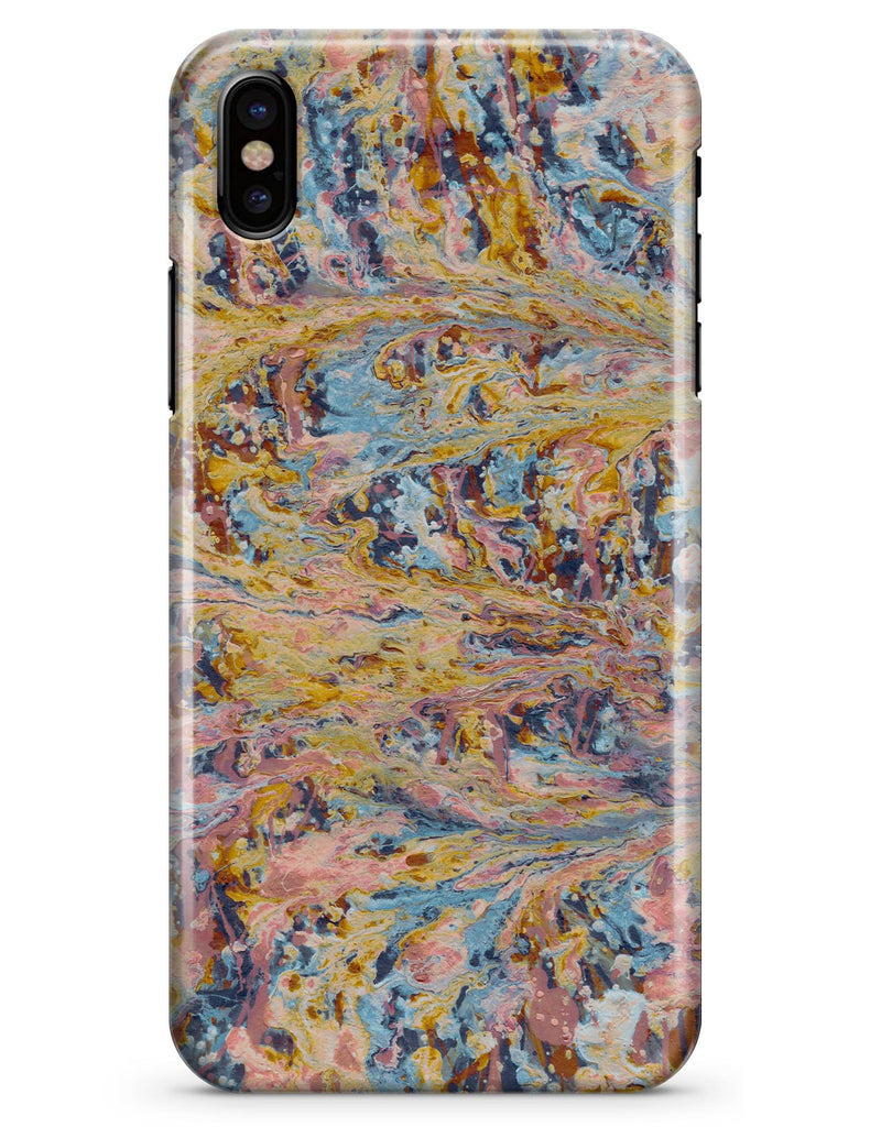 Abstract Wet Paint Color Paradise - iPhone X Clipit Case