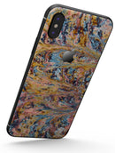 Abstract Wet Paint Color Paradise - iPhone X Skin-Kit