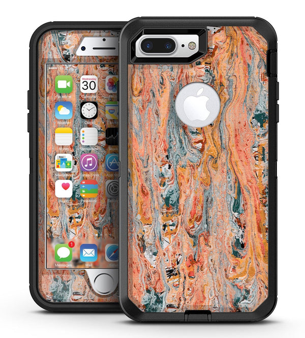 Abstract Wet Paint Coral Love - iPhone 7 Plus/8 Plus OtterBox Case & Skin Kits