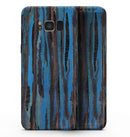 Abstract Wet Paint Dark Blues - Samsung Galaxy S8 Full-Body Skin Kit