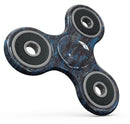 Abstract Wet Paint Dark Blues v2 Full-Body Fidget Spinner Skin-Kit