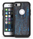 Abstract Wet Paint Dark Blues v2 - iPhone 7 or 8 OtterBox Case & Skin Kits