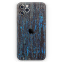 Abstract Wet Paint Dark Blues v2  - Protective Skin Wrap & Decal – Compatible with iPhone SE to iPhone 17 Pro Max (All Models)