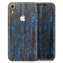 Abstract Wet Paint Dark Blues v2 - Skin-Kit for the Apple iPhone XR, XS MAX, XS/X, 8/8+, 7/7+, 5/5S/SE (All iPhones Available)