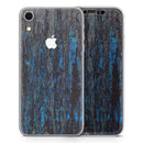 Abstract Wet Paint Dark Blues v2 - Skin-Kit for the Apple iPhone XR, XS MAX, XS/X, 8/8+, 7/7+, 5/5S/SE (All iPhones Available)