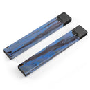Abstract Wet Paint Dark Blues v3 - Premium Decal Protective Skin-Wrap Sticker compatible with the Juul Labs vaping device