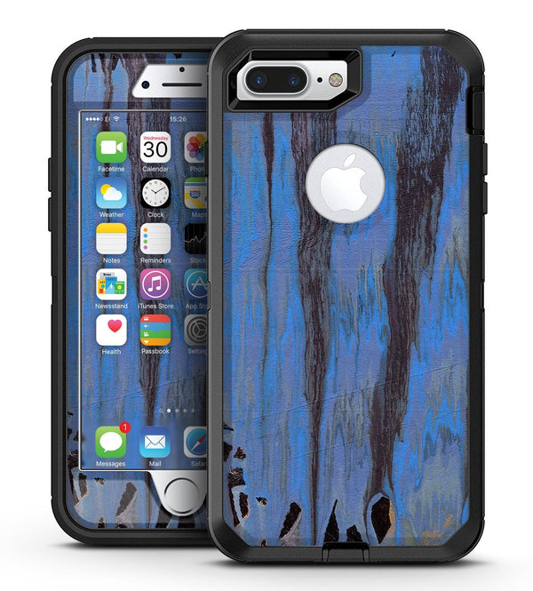 Abstract Wet Paint Dark Blues v3 - iPhone 7 Plus/8 Plus OtterBox Case & Skin Kits