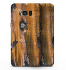 Abstract Wet Paint Dark Gold - Samsung Galaxy S8 Full-Body Skin Kit