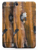 Abstract Wet Paint Dark Gold - Skin-kit for the iPhone 8 or 8 Plus