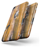 Abstract Wet Paint Dark Gold - Skin-kit for the iPhone 8 or 8 Plus