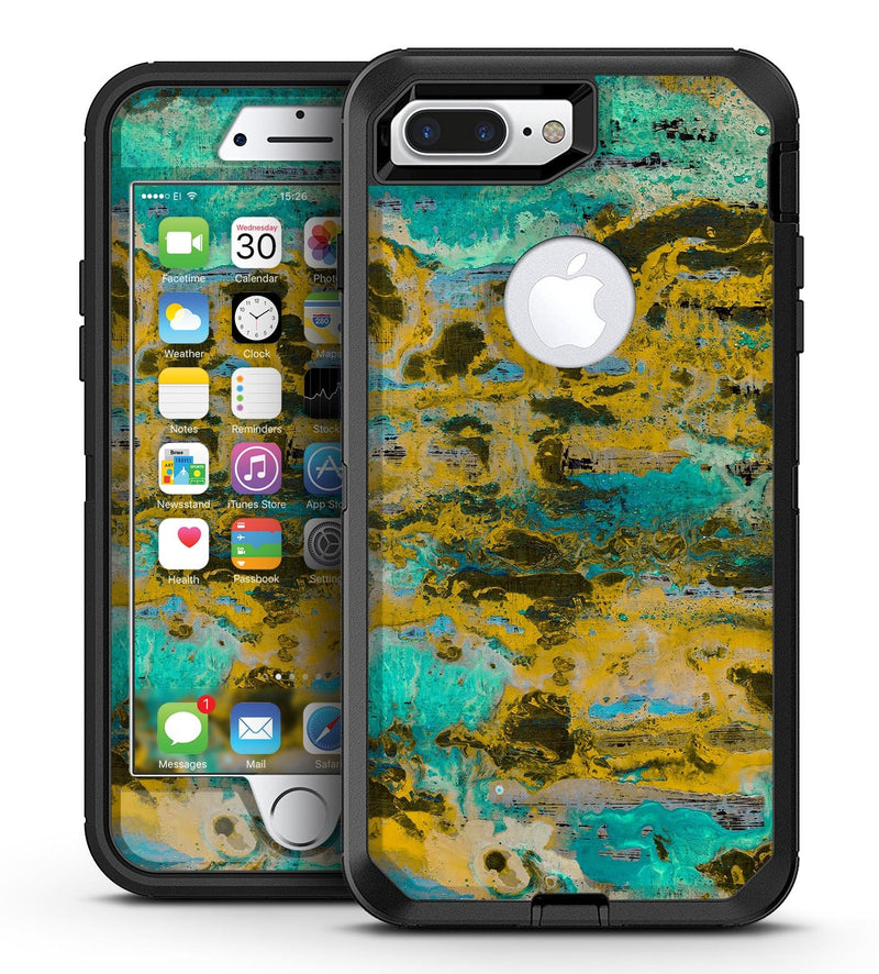 Abstract Wet Paint Gold - iPhone 7 Plus/8 Plus OtterBox Case & Skin Kits