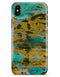 Abstract Wet Paint Gold - iPhone X Clipit Case