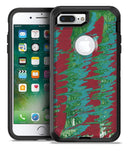 Abstract Wet Paint Mint Green to Red - iPhone 7 Plus/8 Plus OtterBox Case & Skin Kits