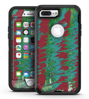 Abstract Wet Paint Mint Green to Red - iPhone 7 Plus/8 Plus OtterBox Case & Skin Kits