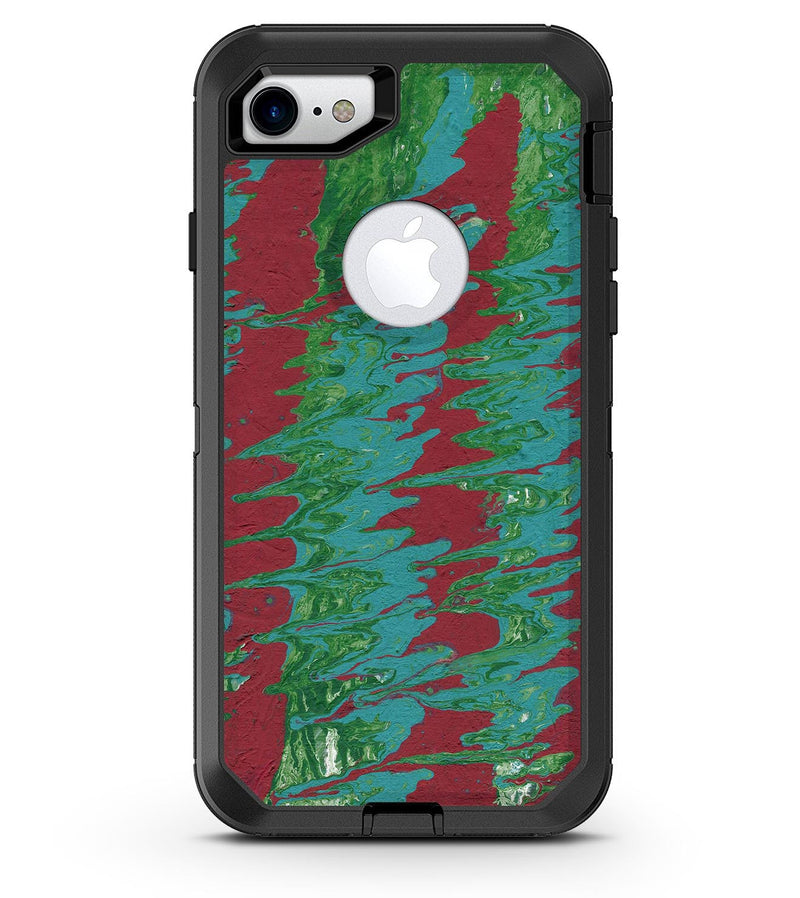 Abstract_Wet_Paint_Mint_Green_to_Red_iPhone7_Defender_V1.jpg