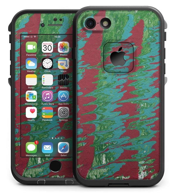 Abstract_Wet_Paint_Mint_Green_to_Red_iPhone7_LifeProof_Fre_V1.jpg