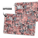 Abstract Wet Paint Pale Pink - Premium Protective Decal Skin-Kit for the Apple Credit Card