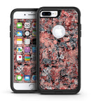 Abstract Wet Paint Pale Pink - iPhone 7 or 7 Plus Commuter Case Skin Kit