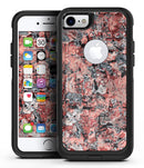 Abstract Wet Paint Pale Pink - iPhone 7 or 7 Plus Commuter Case Skin Kit