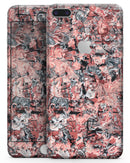Abstract Wet Paint Pale Pink - Skin-kit for the iPhone 8 or 8 Plus