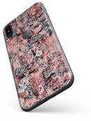 Abstract Wet Paint Pale Pink - iPhone X Skin-Kit