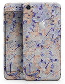 Abstract Wet Paint Pale - Skin-kit for the iPhone 8 or 8 Plus
