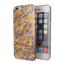 Abstract Wet Paint Pale v4 iPhone 6/6s or 6/6s Plus 2-Piece Hybrid INK-Fuzed Case