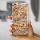 Abstract Wet Paint Pale v4 iPhone 6/6s or 6/6s Plus 2-Piece Hybrid INK-Fuzed Case