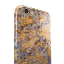 Abstract Wet Paint Pale v4 iPhone 6/6s or 6/6s Plus 2-Piece Hybrid INK-Fuzed Case