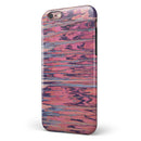 Abstract Wet Paint Pink Sag iPhone 6/6s or 6/6s Plus 2-Piece Hybrid INK-Fuzed Case