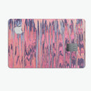 Abstract Wet Paint Pink Sag - Premium Protective Decal Skin-Kit for the Apple Credit Card