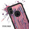 Abstract Wet Paint Pink Sag - Skin Kit for the iPhone OtterBox Cases