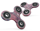 Abstract Wet Paint Pink Sag Full-Body Fidget Spinner Skin-Kit