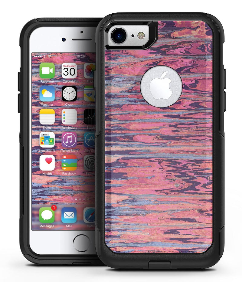 Abstract Wet Paint Pink Sag - iPhone 7 or 8 OtterBox Case & Skin Kits