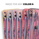 Abstract Wet Paint Pink Sag  - Protective Skin Wrap & Decal – Compatible with iPhone SE to iPhone 17 Pro Max (All Models)