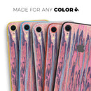 Abstract Wet Paint Pink Sag - Skin-Kit for the Apple iPhone XR, XS MAX, XS/X, 8/8+, 7/7+, 5/5S/SE (All iPhones Available)
