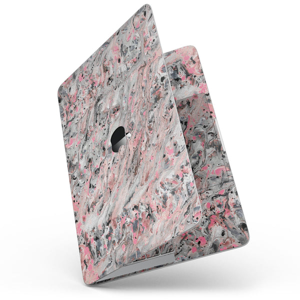 MacBook Pro without Touch Bar Skin Kit - Abstract_Wet_Paint_Pink_Swirl-MacBook_13_Touch_V9.jpg?