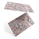 Abstract Wet Paint Pink Swirl - Premium Protective Decal Skin-Kit for the Apple Credit Card