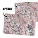 Abstract Wet Paint Pink Swirl - Premium Protective Decal Skin-Kit for the Apple Credit Card