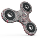 Abstract Wet Paint Pink Swirl Full-Body Fidget Spinner Skin-Kit