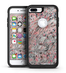 Abstract Wet Paint Pink Swirl - iPhone 7 or 7 Plus Commuter Case Skin Kit